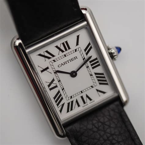 cartier tank 100|cartier tank must large size.